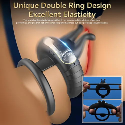 Vibrating Cock Ring with 10 Vibration Modes