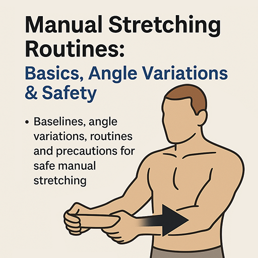 Manual stretching guide