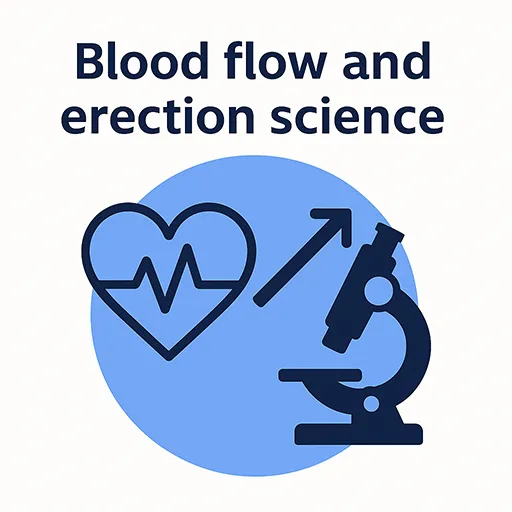 Blood flow and erection quality guide cover