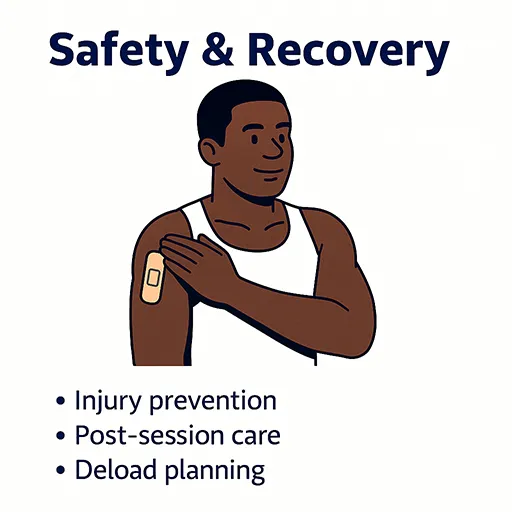 Safety and recovery checklist