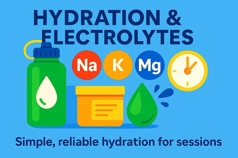 Hydration & electrolytes — sodium, potassium, magnesium